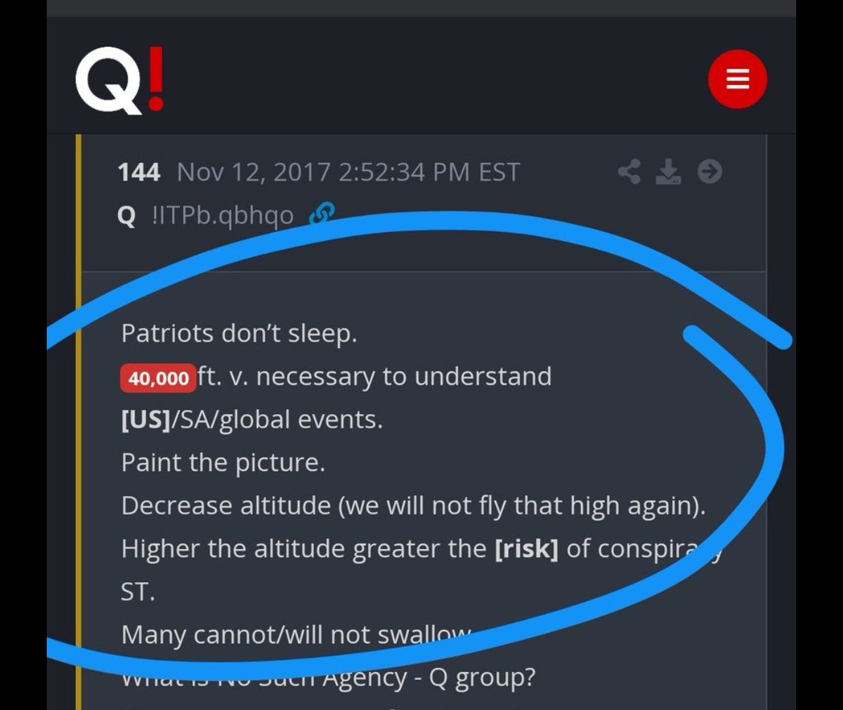 @Prolotario1 Everyone Buckle Up!! Q Posts Point to The Stock Market Collapse starting Tuesday … May 28th … we were told in the following Q Posts … That the DOW would hit its high of 40,000 on May 17th (Q Day) and never go higher.