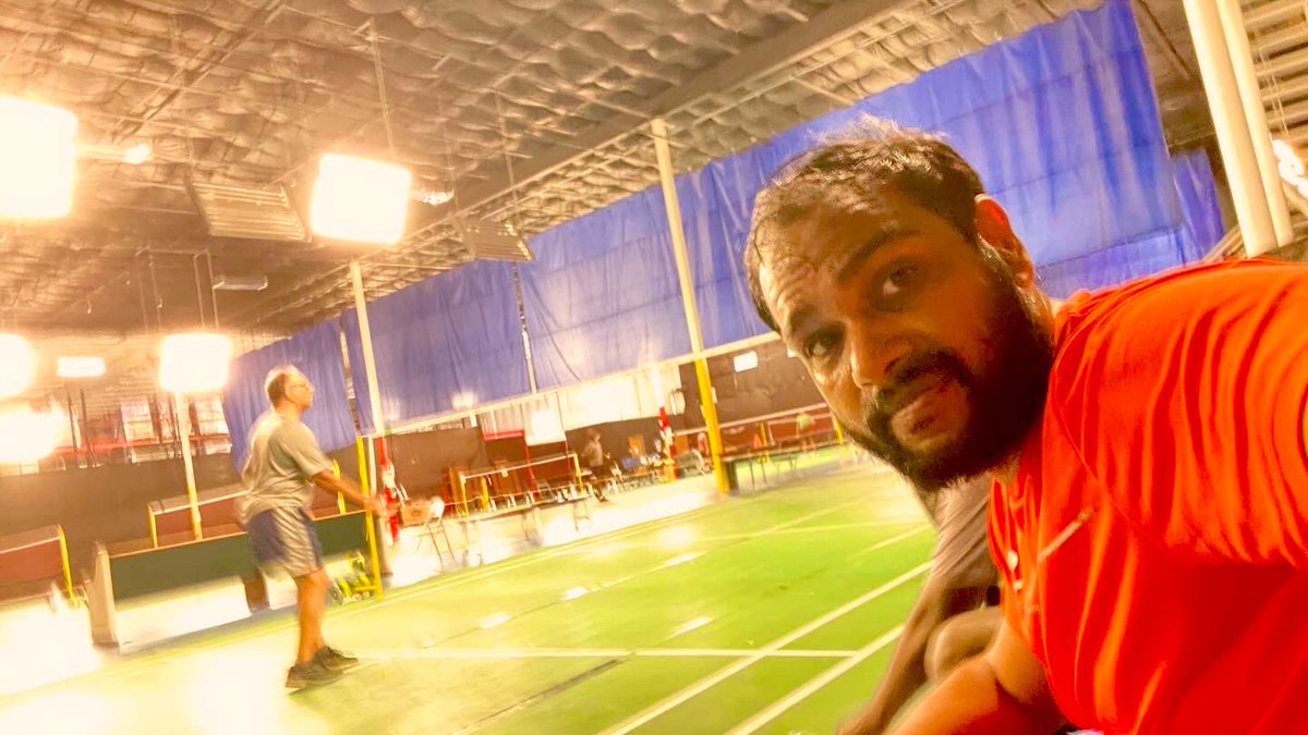 rajuthoutu's tweet photo. I still remember my first few games – I could barely play two in a row without losing my breath. But after 13 sessions of hard work, my stamina has increased to handle the 90 minutes! And still alive to play more 💪 #Progress #BadmintonJourney #NeverGiveUp #StaminaBoost https://t.co/xYgkzUcrdw