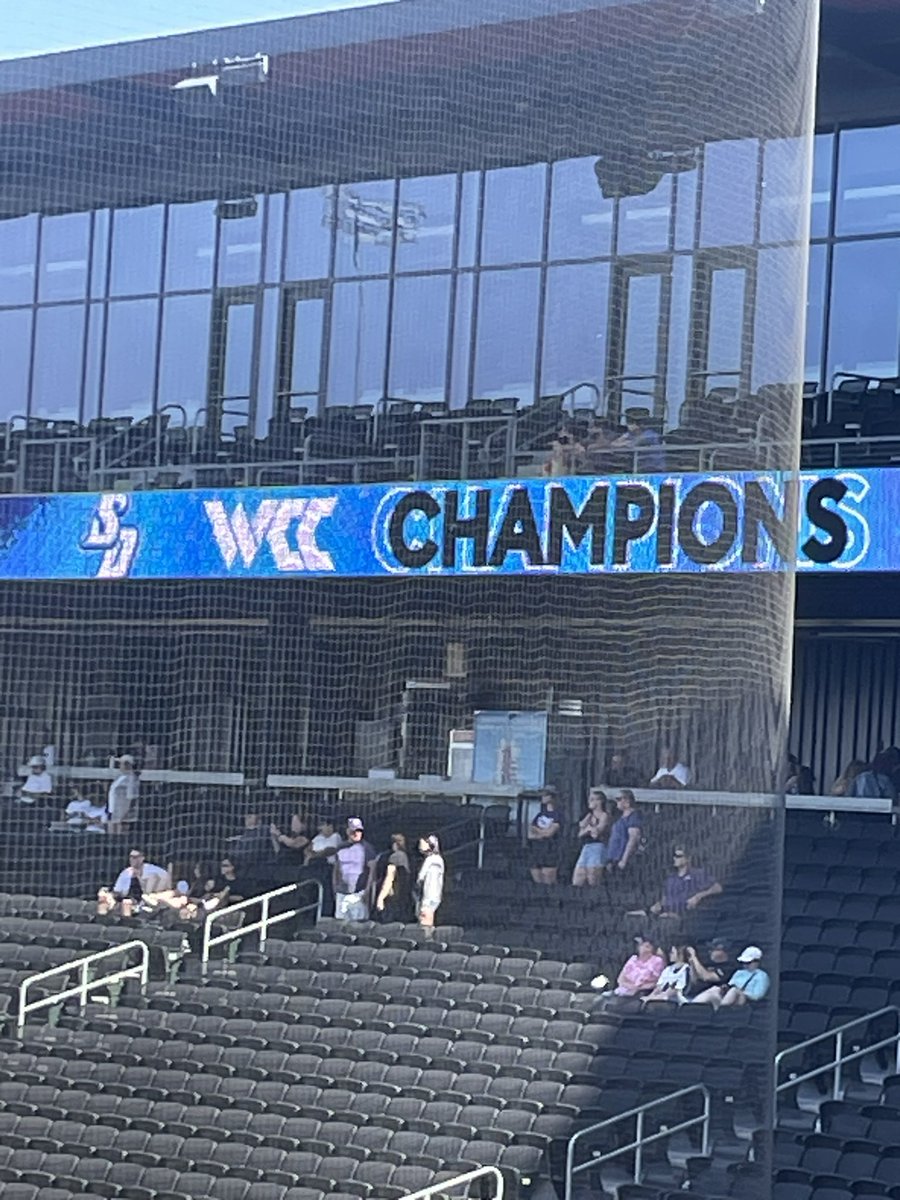 What happened in Vegas ain’t staying in Vegas! @USDbaseball wins the @WCCsports championship!! #GoToreros