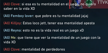 EmilioFN15's tweet photo. Valorant que le has hecho a las personas. Ahora resulta que el tiempo que gastas en un juego es mas valioso que la vida. https://t.co/W0TAgOH3Wl