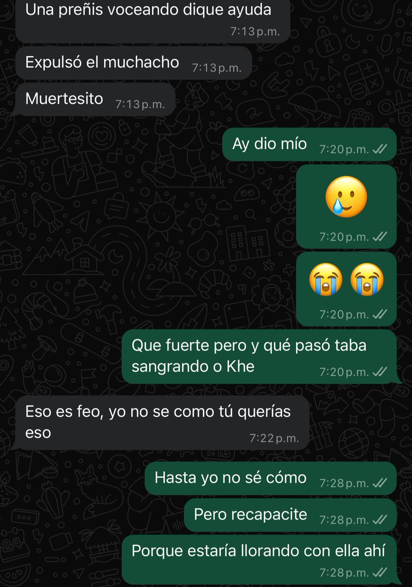 Salirle corriendo a la muerte perinatal y materna por mi salud mental siempre será el mayor acto de amor propio que he hecho en mi vida🤝🏽