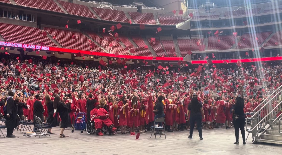 Congratulations AHS Class of 2024! Super proud of all of you! Way to go JROTC ColorGuard!🎉<a href="/HumbleISD_AHS/">The Atascocita HS</a> <a href="/HumbleISD/">Humble ISD</a>