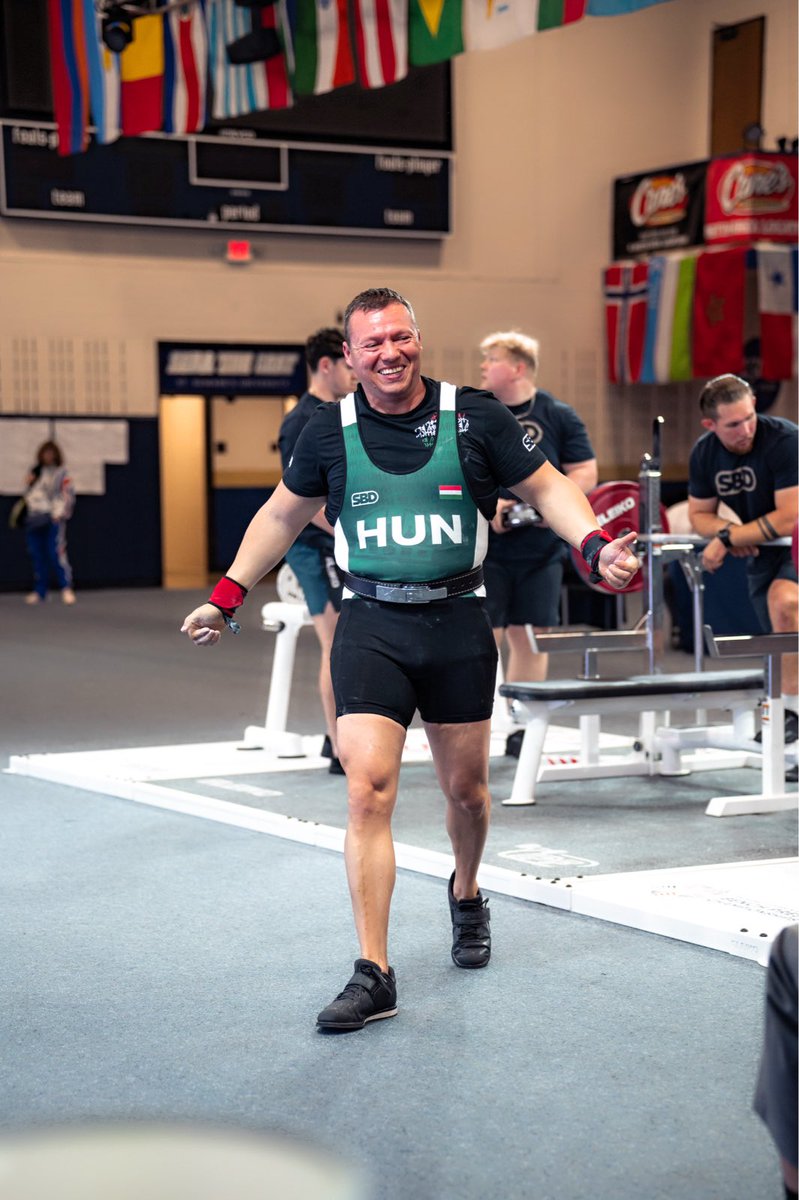 berkelorand's tweet photo. World Bench Press Championship 5th place, M1 93 kg body weight category 🇭🇺🇺🇸 Austin, Texas, USA
@Schwarzenegger 
@ketch https://t.co/r4W19d0h3l