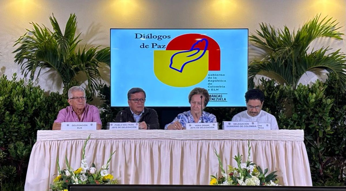 Comunicado del Grupo de Países de Acompañamiento, Apoyo y Cooperación en la Mesa de Diálogos de Paz (GPAAC) 🇪🇸🇨🇭🇸🇪🇩🇪, sobre la firma, ayer en 🇻🇪, del Acuerdo Núm. 28, de Participación de la Sociedad, primer punto de la agenda pactada en el ciclo de México. #PazConParticipacion