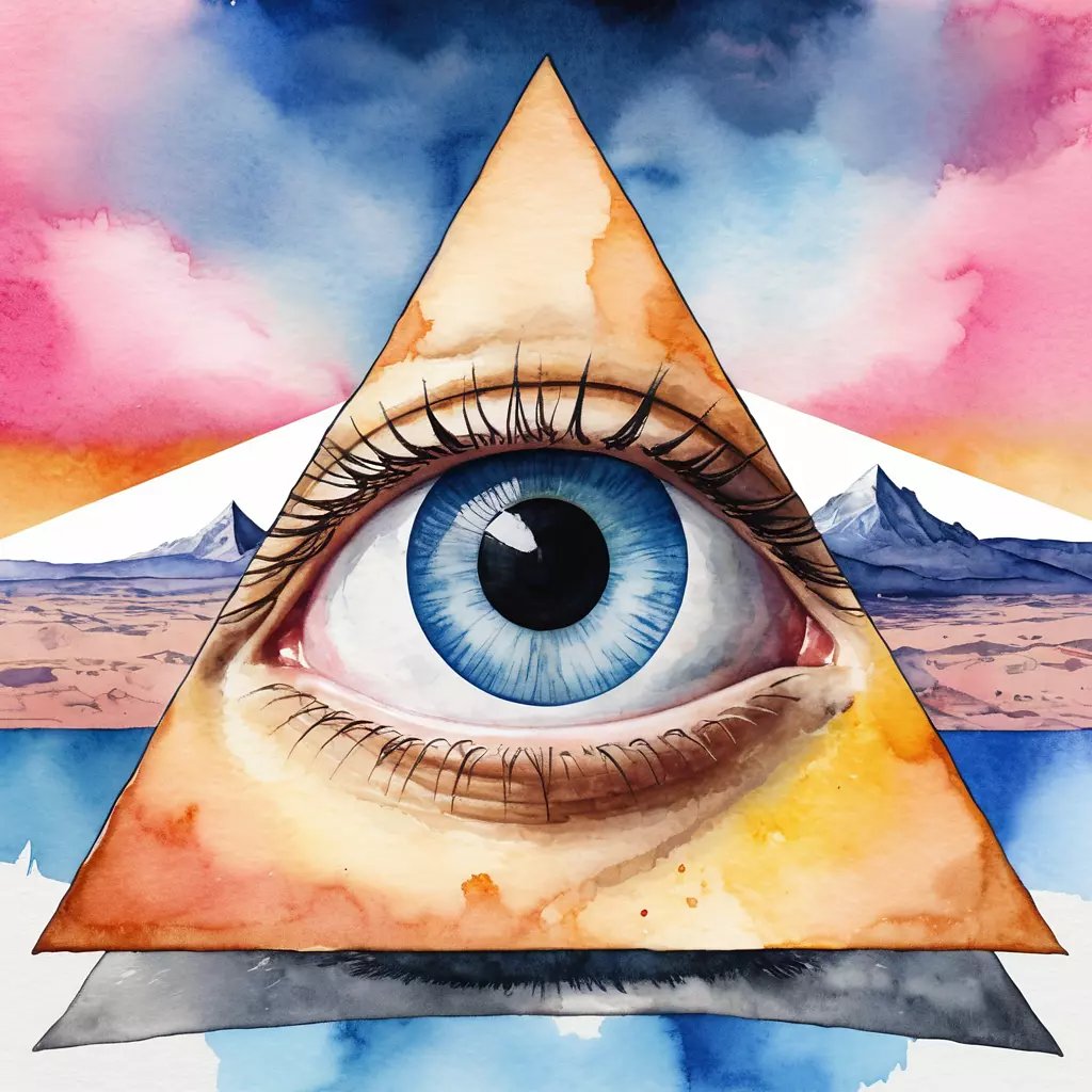 ParodyPortal's tweet photo. Watercolor All seeing Eye. This would make a good Pink Floyd album artwork. #SecretAngel #pinkfloyd #thirdeye #art https://t.co/YOpm6h2GPe