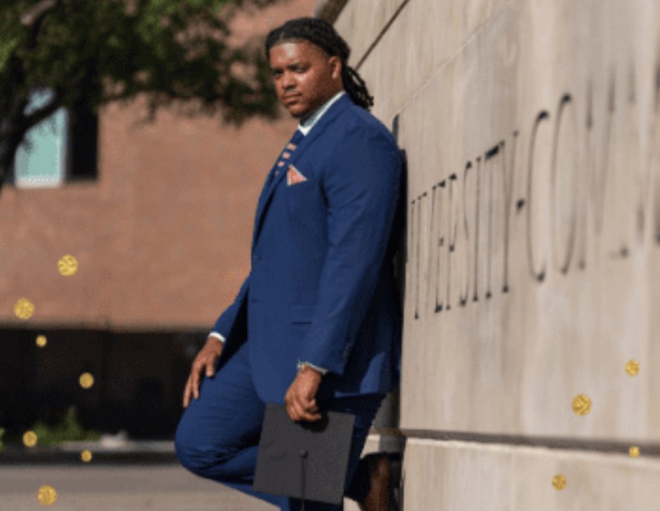 CoachCondiff's tweet image. I had the opportunity today to celebrate one of my former #PUNISHERS as he graduated from @tamuc! Congratulations @ChandlerDon1 on your achievement! I’m so proud of you! Love you man!