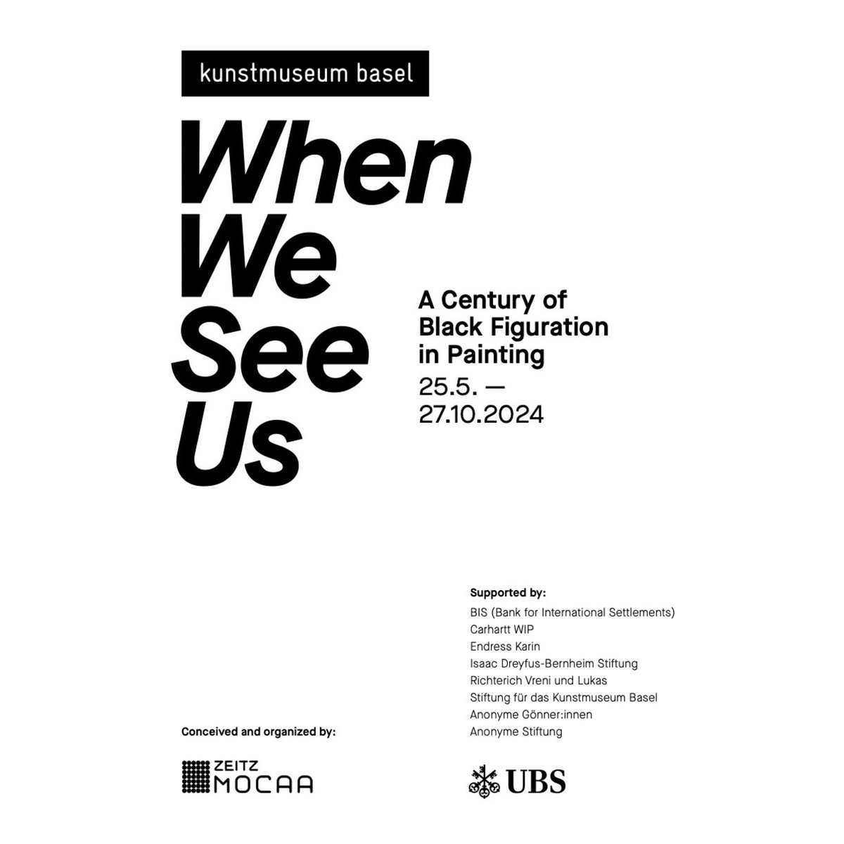 YoYoLander's tweet photo. I’m very grateful to be a part of this amazing exhibition! 

When We See Us: A Century of Black Figuration in Painting opened today and runs until 10/27 at Kunstmuseum Basel! 

Planning to attend Art Basel in Switzerland this year? Don’t miss this extraordinary exhibition! https://t.co/IbzdSZffZB