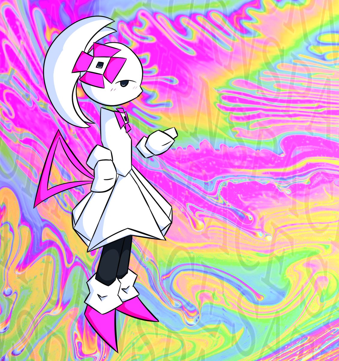 'WELCOME TO THE SATURNSPACE' Dreamcast by @QuitoMonkey (also follow them!! they are one of the most underrated artists i know)
