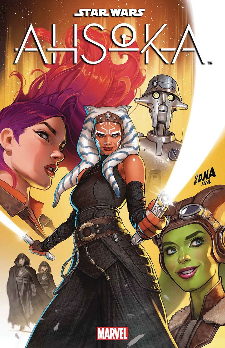 MidtownComics's tweet photo. AHSOKA TANO stalks the galaxy for GRAND ADMIRAL #THRAWN!

🕐 𝗣𝗿𝗲-𝗼𝗿𝗱𝗲𝗿 by MON MAY 27 @ 5 PM, 𝘀𝗮𝘃𝗲 𝟮𝟬%!
📱 #StarWars #Ahsoka #1

👉https://t.co/77W3UrvsXU

✏️ @TheRodneyBarnes
🎨 #StevenCummings
✨ @DavidNakayama #CoverArt

#SWUniverse #AhsokaTano #StarWarsComics https://t.co/TxXqLpuIc5