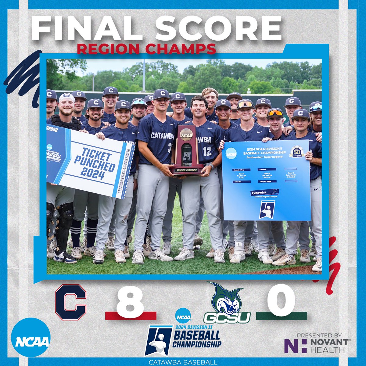 Catawba College Athletics tweet media