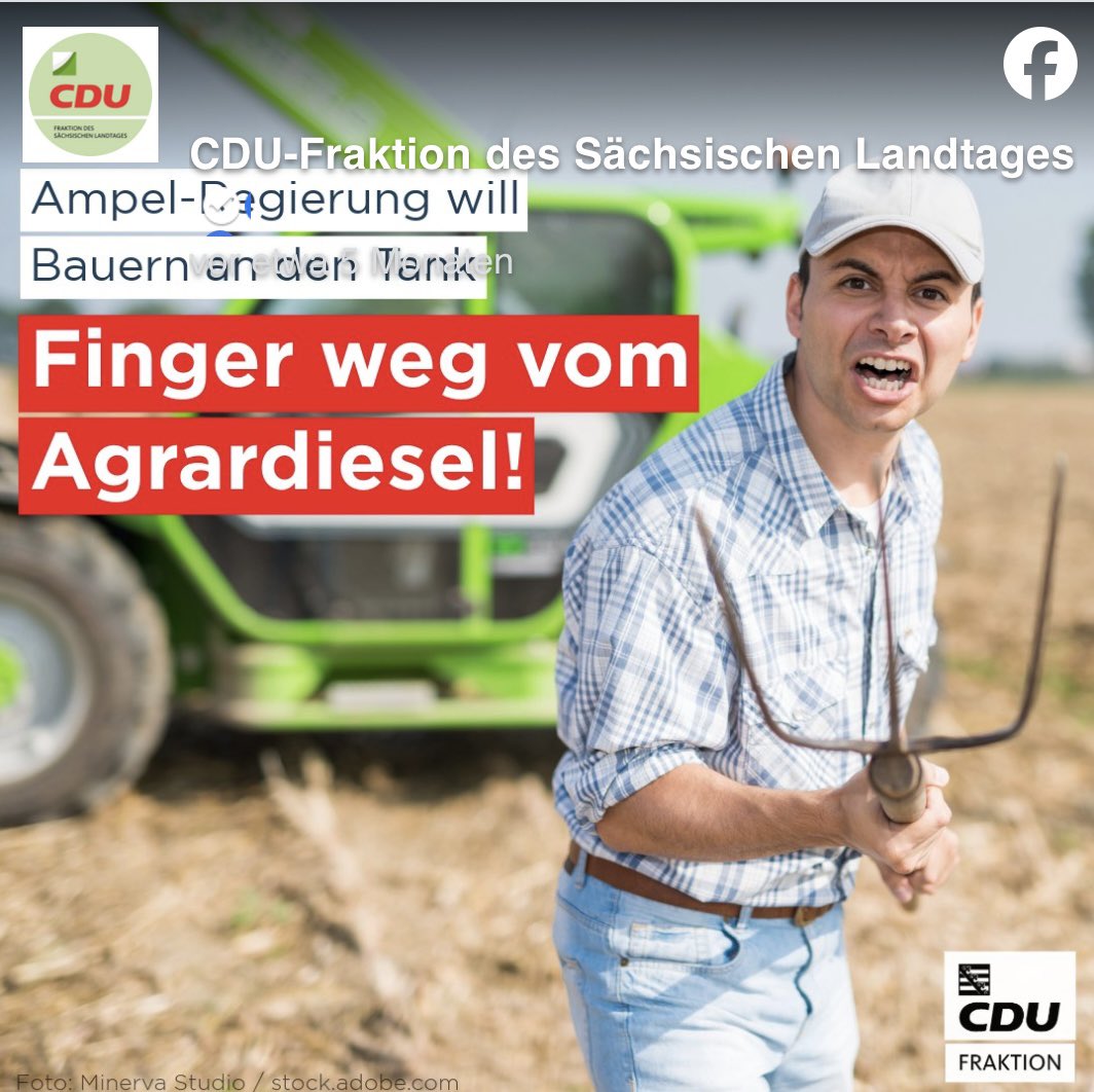 Climate_Inform's tweet photo. Es gibt #CDU-Wahlplakate, bei denen #Aggressionen mit der Mistgabel oder der Kettensäge gegen #Grün thematisiert werden.
Mir ist kein einziges Wahlplakat der #AfD und auch keines der #NSDAP bekannt, bei der man derartige #Exzesse gegen andere Parteien plakatiert hatte.
Keines. https://t.co/Hx2vDfrOEV