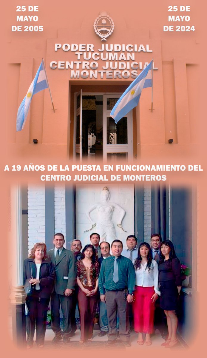 𝗦𝗲 𝗰𝘂𝗺𝗽𝗹𝗲𝗻 𝟭𝟵 𝗮𝗻̃𝗼𝘀 𝗱𝗲𝘀𝗱𝗲 𝗹𝗮 𝗽𝘂𝗲𝘀𝘁𝗮 𝗲𝗻 𝗳𝘂𝗻𝗰𝗶𝗼𝗻𝗮𝗺𝗶𝗲𝗻𝘁𝗼 𝗱𝗲𝗹 𝗖𝗲𝗻𝘁𝗿𝗼 𝗝𝘂𝗱𝗶𝗰𝗶𝗮𝗹 𝗱𝗲 𝗠𝗼𝗻𝘁𝗲𝗿𝗼𝘀, una iniciativa que tuve el honor de impulsar.