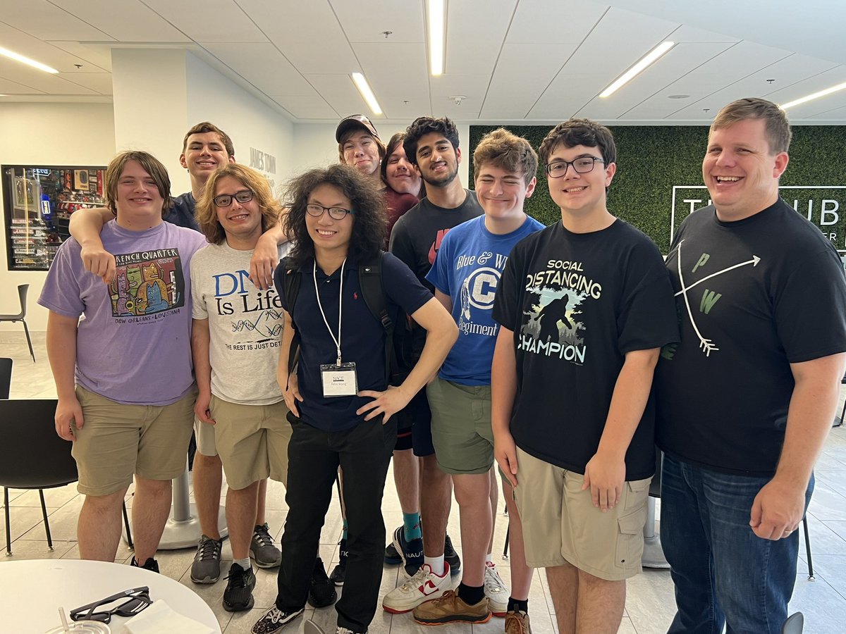 A Team goes 4-3, B Team goes 3-4!

3 more prelims tomorrow, 6 wins earns single elimination in playoffs, 7 wins earns double elimination. A Team had top performance of MO schools, B Team was middle of the pack.

Caught up with Jeff Hill, Jacob O’Rourke &amp; alumni Felix Wang too!