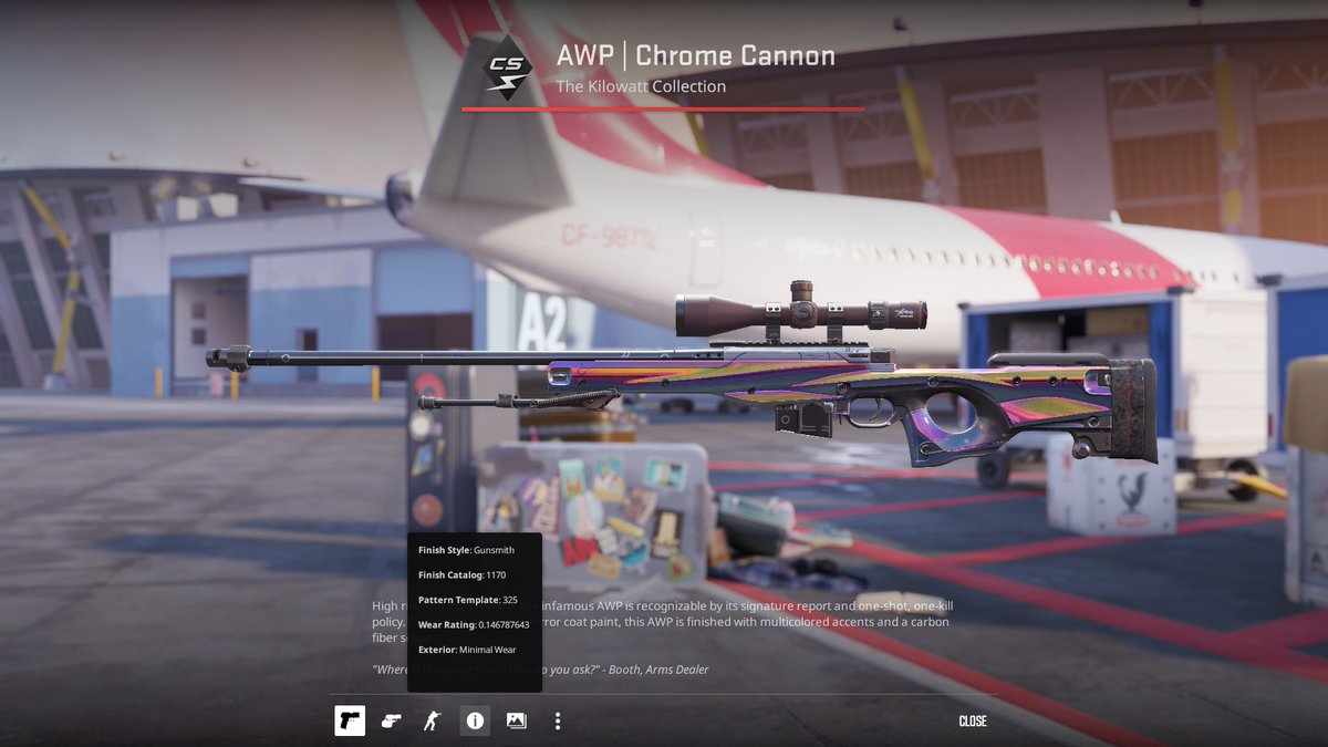 SandosCS's tweet image. GIVEAWAY ALERT

AWP CHROME MW

like, follow, rt

winner rolled tuesday, 5/28 at 5pm pst, live on stream with @danskics

hunters re-rolled, if we see no original posts/content on ur profile, u no win &amp;lt;3