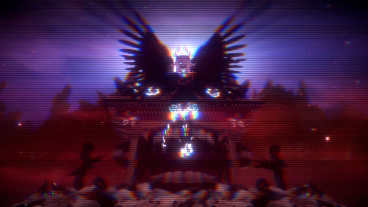 DragonsPearl0's tweet photo. The Heavenly Demon Descends #VRChat #VRC #VRChatPhotography #VRChatWorld #VRChat_world #VirtualPhotography #demongirl #demonic  #thicc #bigass #oppai #extrathicc #goth #gothmommy https://t.co/zq3zFMK8lk