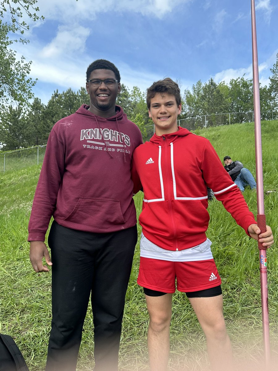 There was a ton of amazing this week, but this might top it all. You have inspired the next generation of throwers. Congrats Ethan!