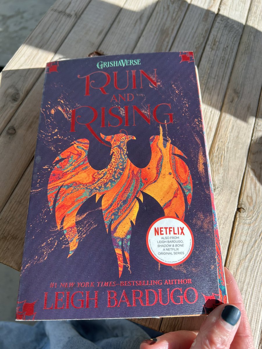This weekend’s read. Great series for my 8s. They like fantasy and this has the advantage of being on Netflix. I have had Ss for whom reading is a challenge say they like to watch the movie first bc then they have the pictures in their head when they read. <a href="/Netflix_CA/">Netflix Canada</a>