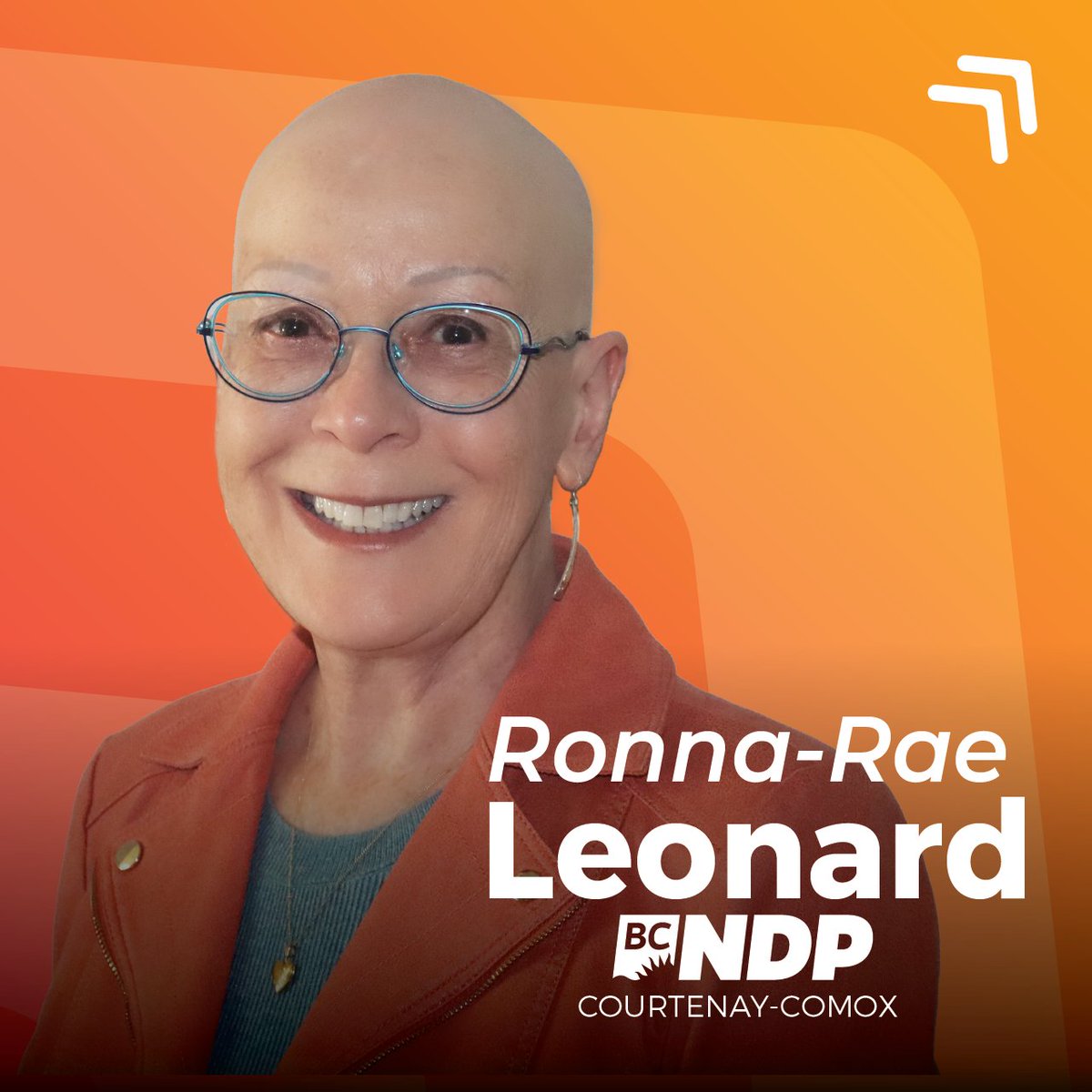 We’re excited to welcome Ronna-Rae Leonard to our team as the BC NDP candidate in Courtenay-Comox. Twice-elected as the MLA for Courtenay-Comox in 2017 and 2020, Ronna-Rae also served as a Courtenay city councillor for nine years. Congratulations, @RonnaRaeLeonard!