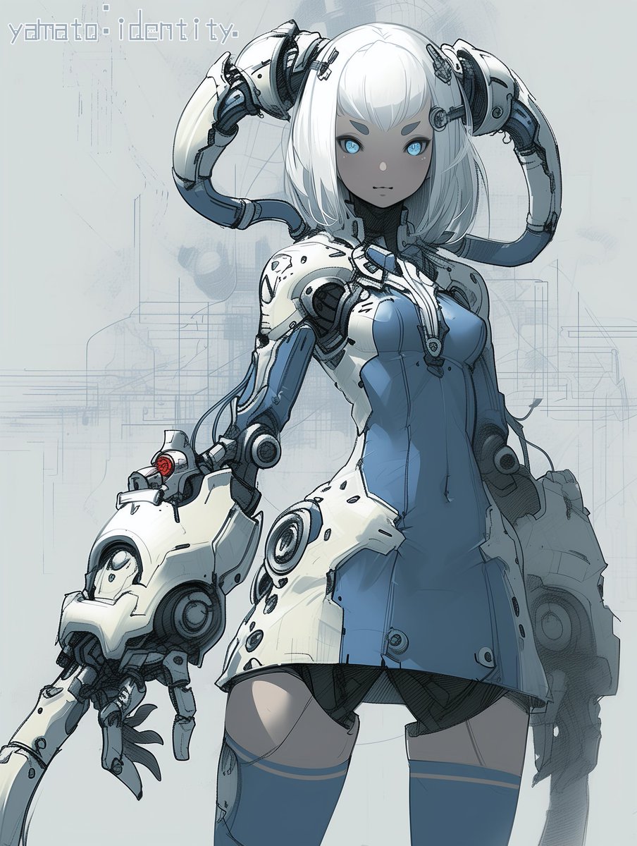 -Blue Clothes Mechanical Girl- 'BCMG'