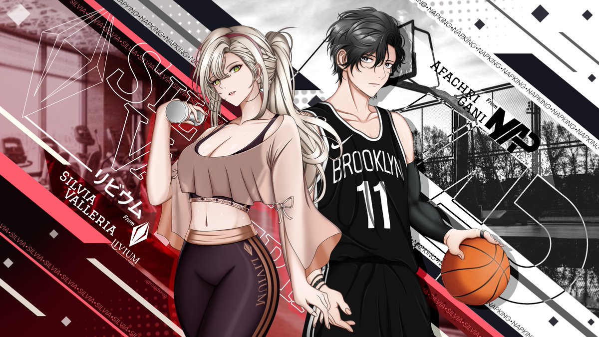 rosidskizo's tweet image. Exercise with Al and Silvia
@Alfachri9 
.
Landscape V1
Landscape V2
Potrait Ver.
.
#ValleriaGallery #silviavalleria #komandan #Vtubers #fanart #anime #digitalart #Indonesia #VTuberAssets #animegirl #illustrations #bangal #naplive #streamer #alfachri
.
Another Ver. in comment