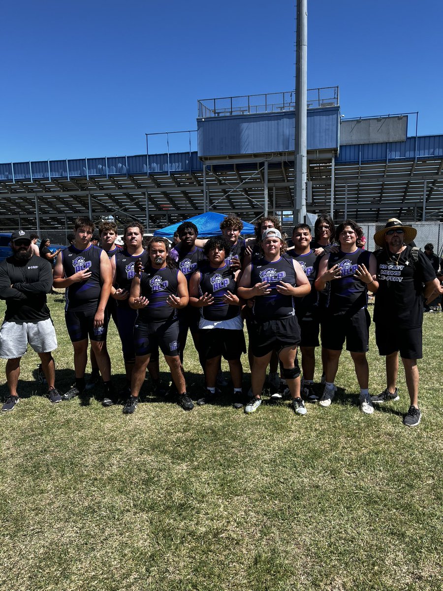 Proud of our Big Men Today! Finished 4th in the Big Man Competition against some tough teams. These guys have worked really hard this offseason. It was awesome to see them show off their hard work today against tough competition. Great work Knights!!!