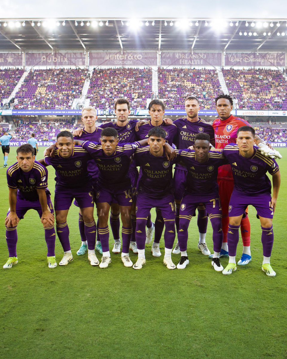 Similar formation between #OrlandoCity and Columbus Crew 3-5-2 vs 3-4-2-1 It’s 5 midfielders against 6, and it shows in the possession stats and how easily the Crew has pinned Orlando in their own half. 📷 @AAI_11