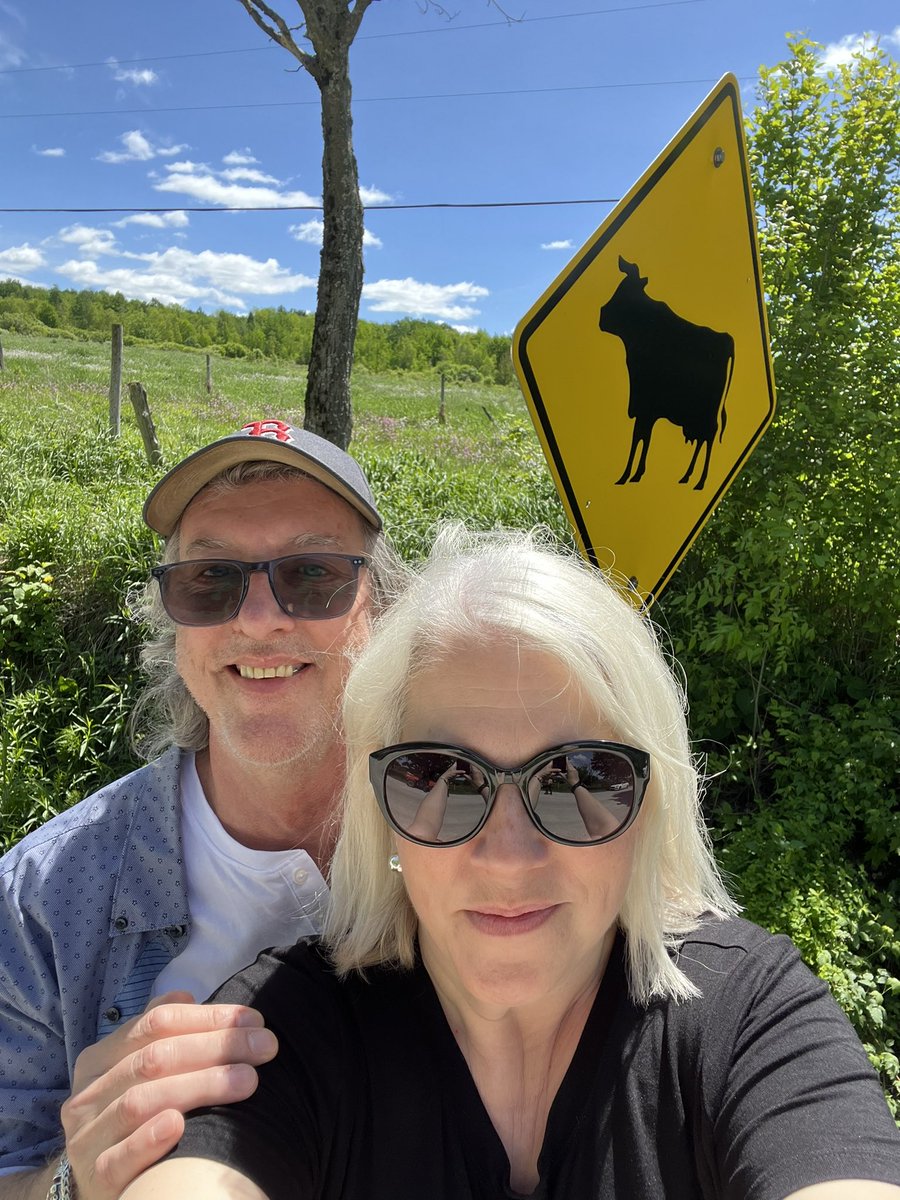 CTVLegacyTech's tweet photo. An early, and very special birthday present; hanging out in West Bolton with Highland Cows. Not something you see everyday!! A great big โMerciโ to my @Nathalie_B for setting this up. ๐โค๏ธ๐ด๓ ง๓ ข๓ ณ๓ ฃ๓ ด๓ ฟ #Coos #Moo #ForAllTheCows #TonsOfFun https://t.co/bKD7sY65X8