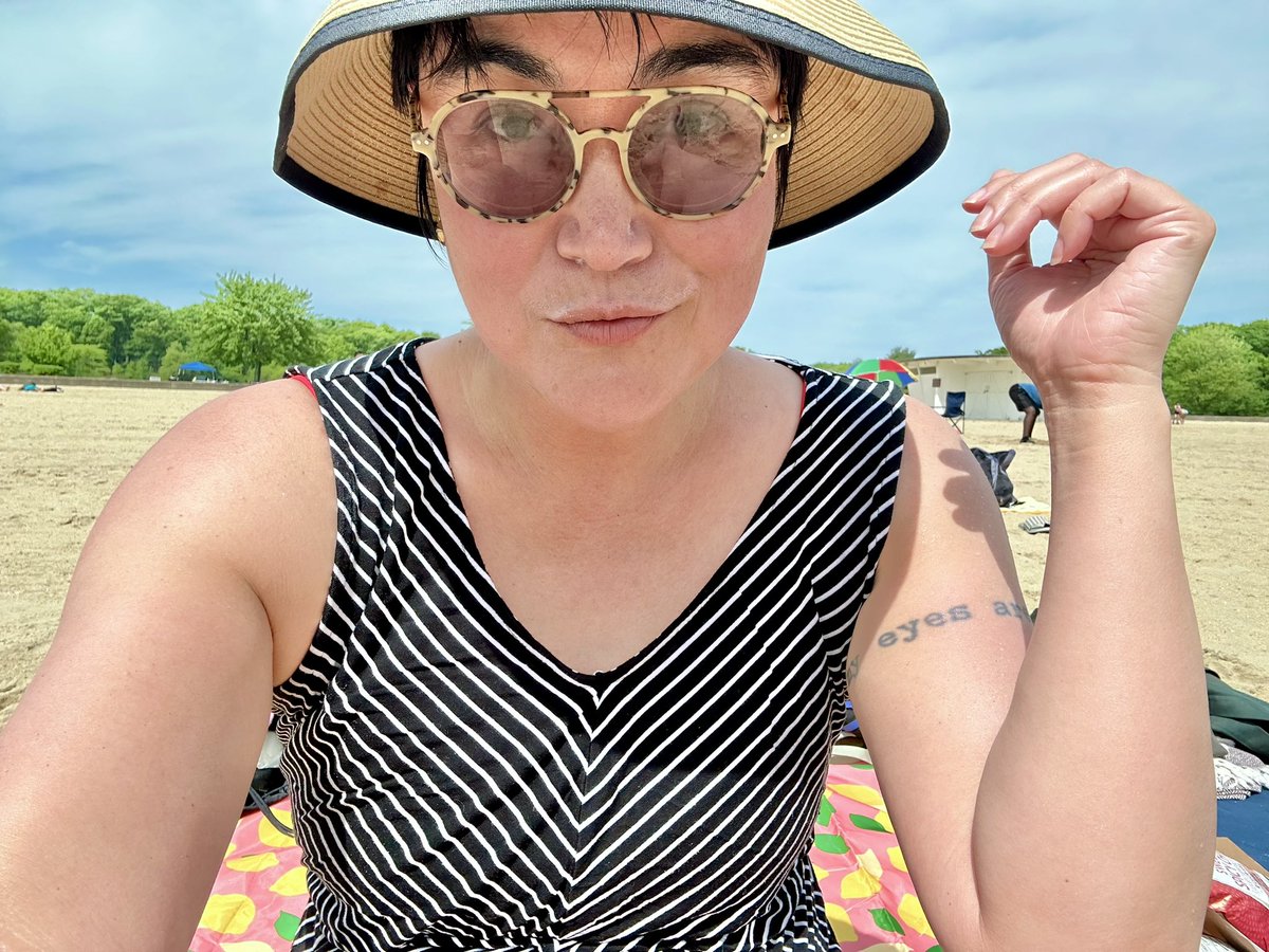 Beach? Lake? Beach at a lake! 🌊☀️⛱️ #weekendsinNYC (or really #weekendswithin75minofNYC) The new sun shade mini tent worked great!