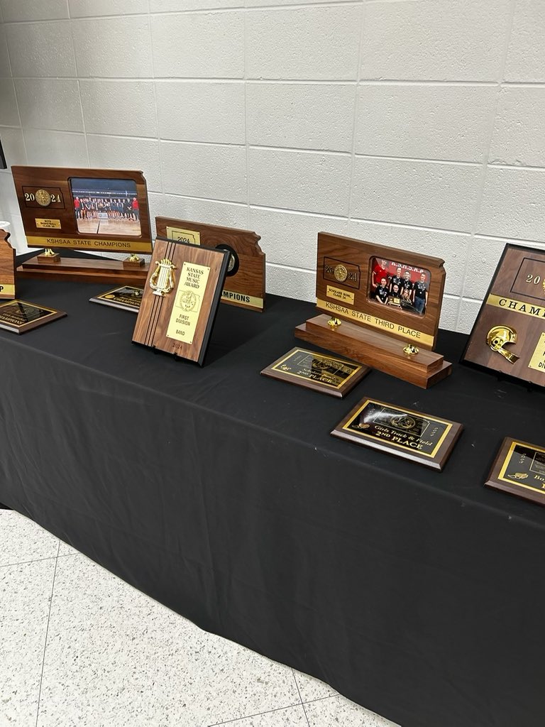 Lots of Merch for the Cats this year

🏈District Champs
Boys 🏀 HOA League Champs 
Girls 🏀 HOA League Champs
Boys 🏀 Sub-State Champs
Boys 🏀 State Champs
Boys 🏃‍♂️‍➡️HOA League Champs
Boys 🏃‍♂️‍➡️Regional Champs
Boys 🏃‍♂️‍➡️State Champs