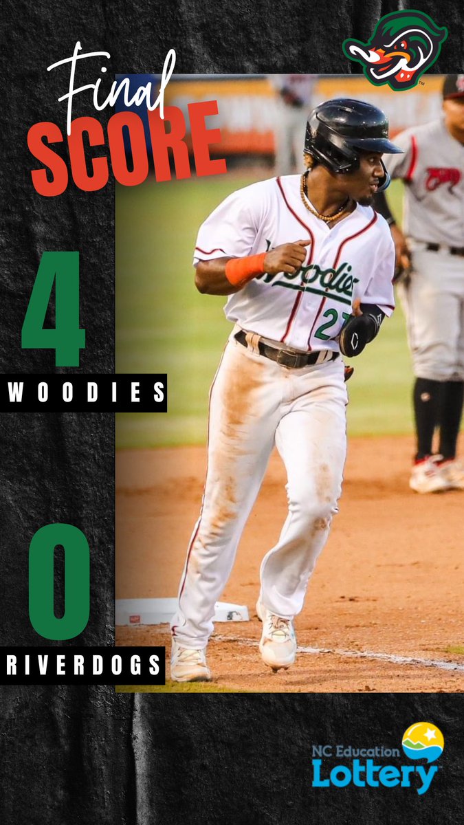 Another win for the Woodies! 😎⚾️🦆 // @nclottery