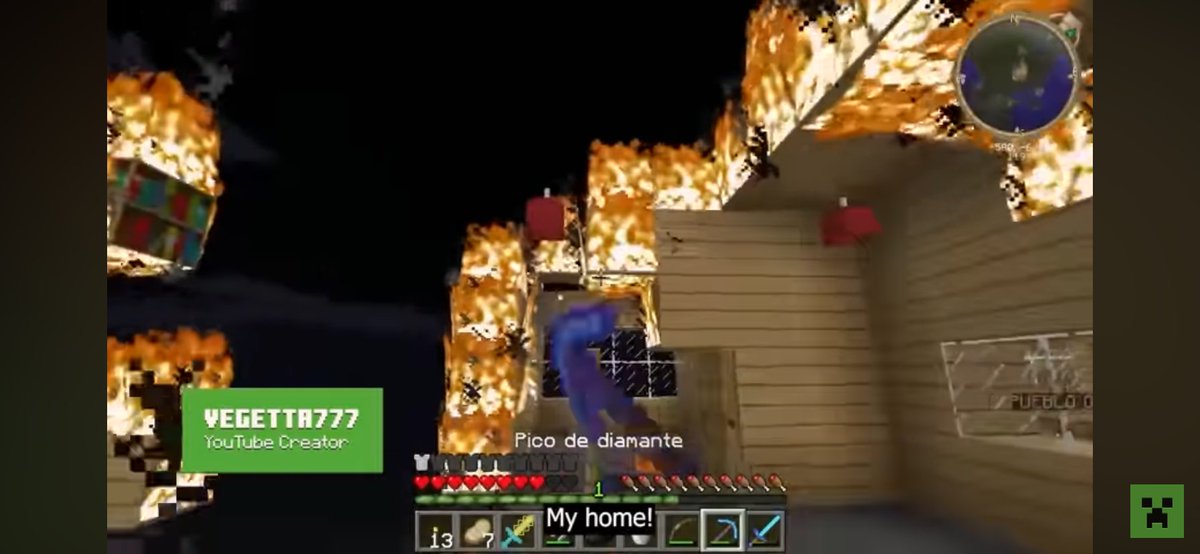 Los de Minecraft usaron el clip de “no mi casa tío” de Vegetta en su video de 15 aniversario del juego