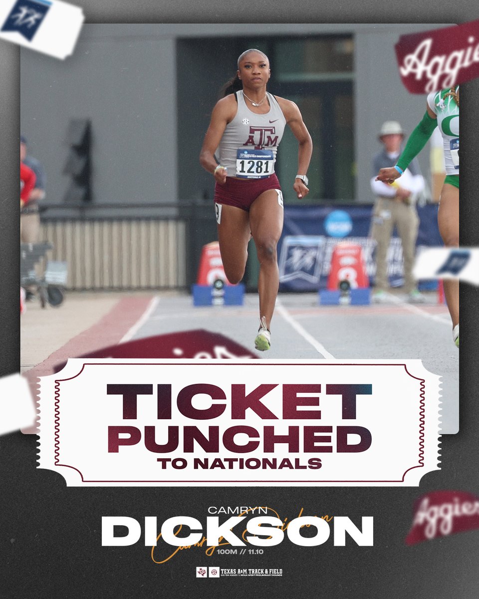 aggietfxc's tweet image. ADD ANOTHER 2️⃣ TO THE TOTAL 🎟️🎟️

#GigEm // #AggieTF