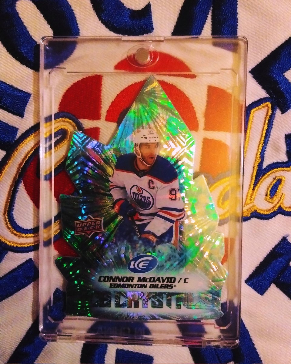 I won this amazing Connor McDavid @UpperDeckSports #hockeycard from @Redheat15 Thank you so much Melody Hasse 💙🧡💙🧡 GO OILERS!!! 

#CONNORMCDAVID #connormcdavid97 #connormcdavidcards #edmontonoilers #edmontonoilershockey #hockeycards #sportscards