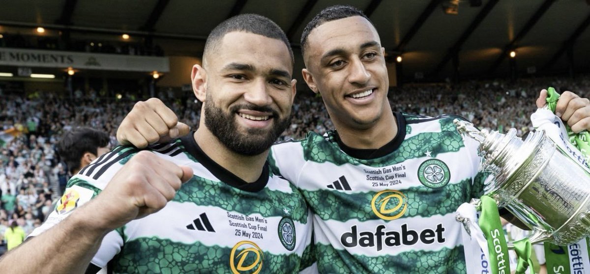✅ Scottish Premiership ✅ Scottish Cup Cameron Carter-Vickers and Celtic have completed the domestic double for the 2023/24 season! 🍀🇺🇸