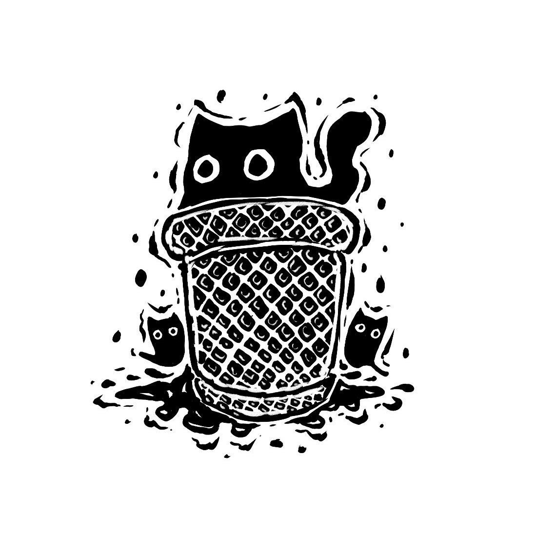 Cat in the Can 🐈‍⬛🗑️

#catvember #catart #cat #catdrawing #catillustration #drawingchallenge #ink #art #inkwork #blackandwhite #sketch #design #inking #inkwork #doodle #creative #artist #characterdesign #inktober #inktober2024 #valioart