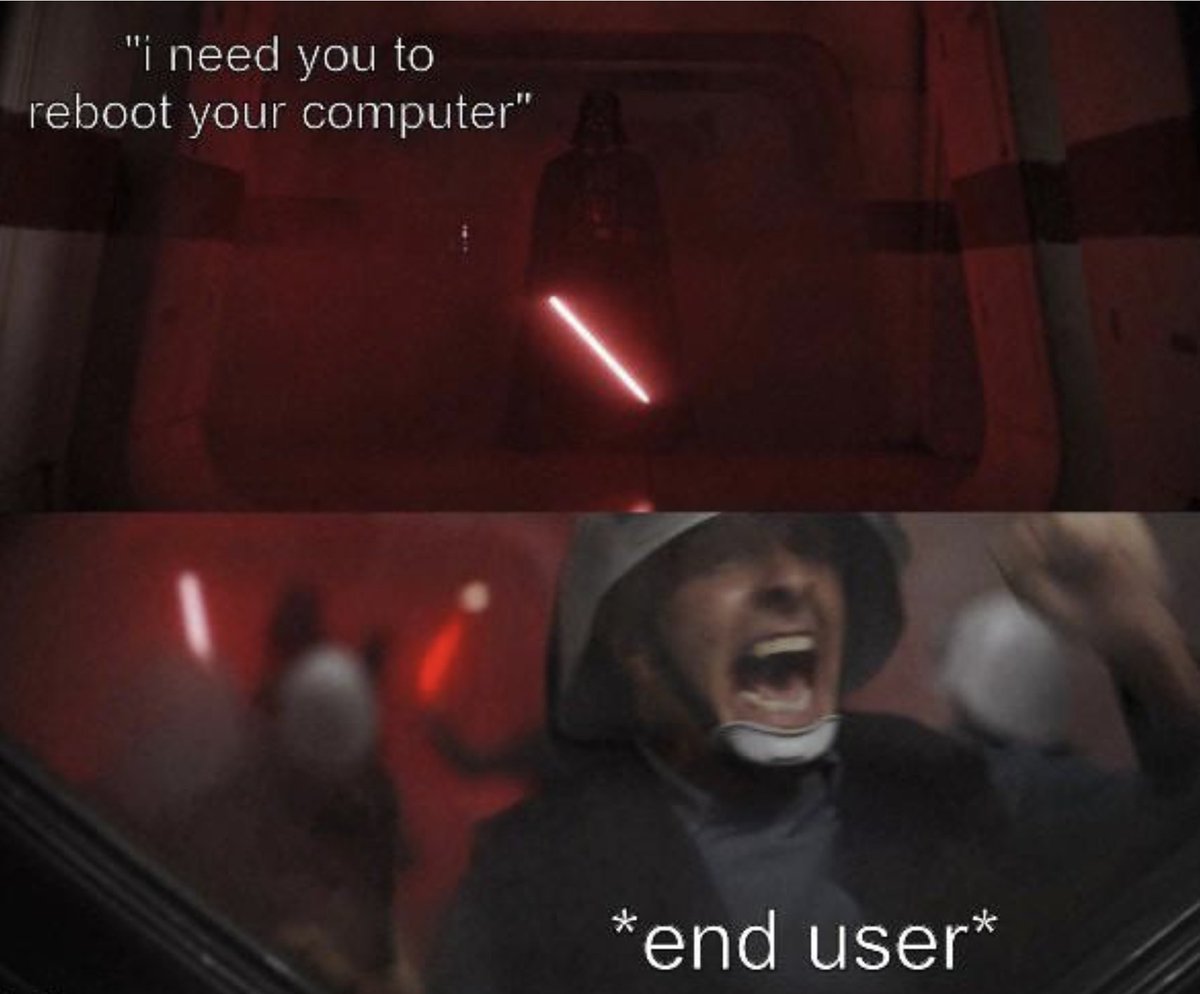 'Things would go a lot smoother if you just gave yourself to the Dark Side.' 😅 Every saga has a beginning...cs.co/6011eHk7h