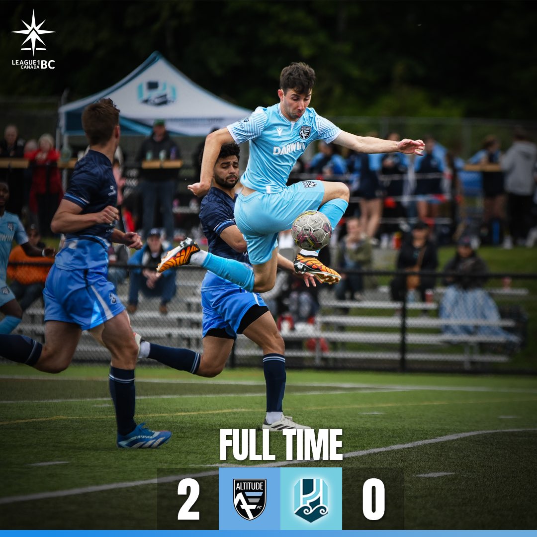 WHAT A WIN, WHAT A DAY 📸 @YonatanRoling #wearealtitudefc #altituderising #league1bc #league1canada #bcsoccer #soccer