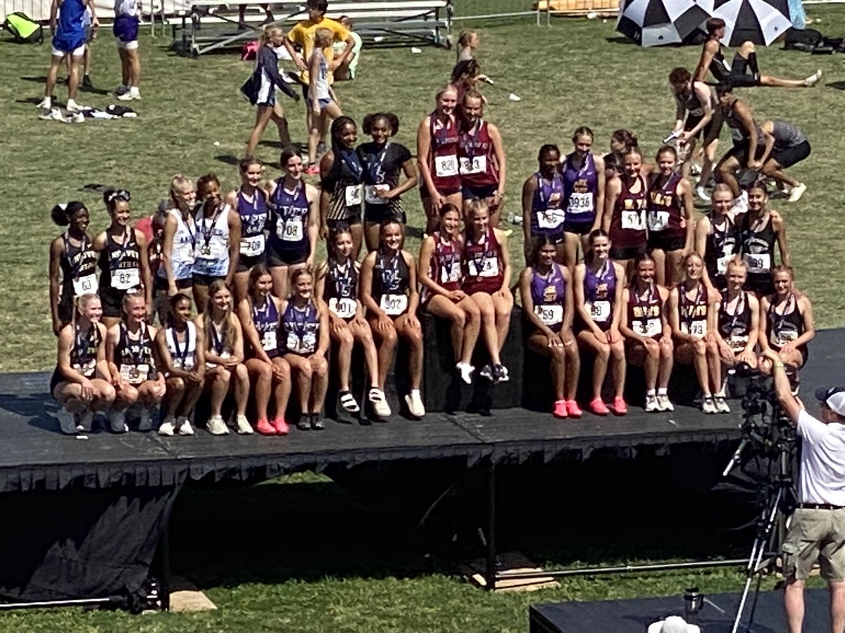 Girls 4x100, 4th in The State!
