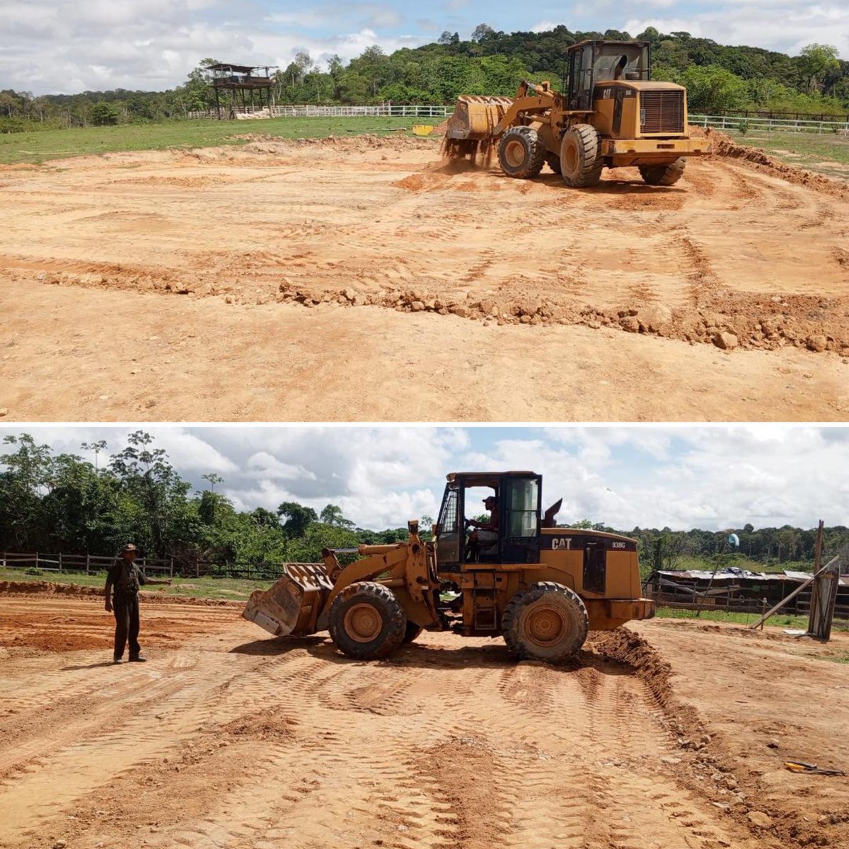 60 helipuntos en construcción en nuestro estado 24 “Guayana Esequiba”.

#IntegrarEsVencer