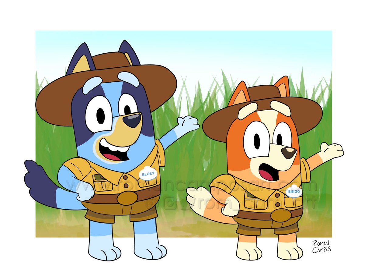 romcam_art's tweet photo. Let’s play Skippers~!

Special request by @theAmandaBeth 
#bluey #bingo #junglecruise #junglecruiseskipper https://t.co/uE2eiV4lFv