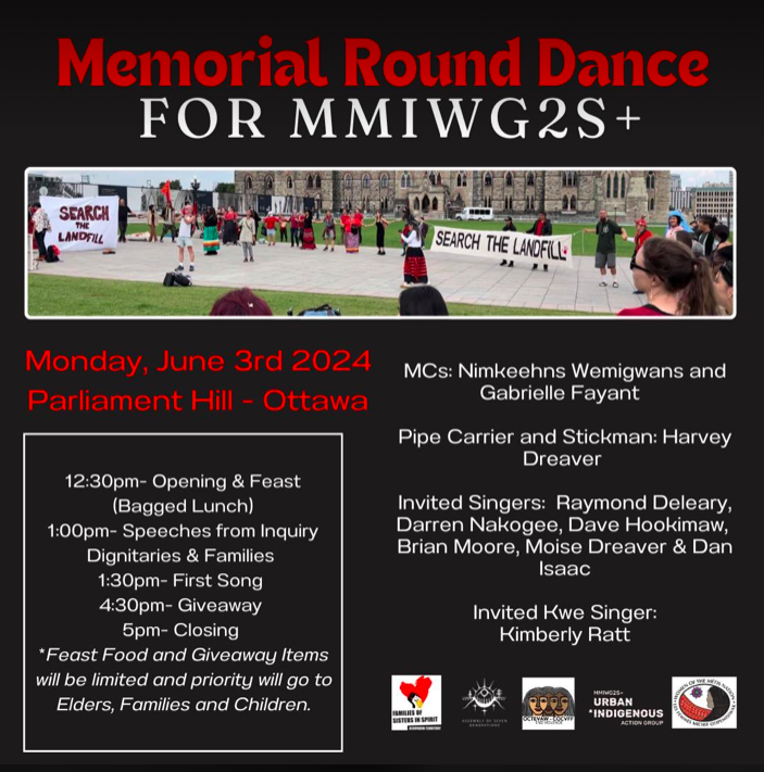 June 3, 2024 marks the 5th anniversary of the final report of the national inquiry &amp; the 3rd anniversary of the launch of the federal pathway.

<a href="/A7G_Official/">A7G</a> <a href="/JustinTrudeau/">Justin Trudeau</a> <a href="/gary_srp/">Gary Anandasangaree</a>
<a href="/PattyHajdu/">Patty Hajdu</a> <a href="/LeahGazan/">Leah ProudLakota (she/her)</a> <a href="/WabKinew/">Wab Kinew</a>
<a href="/michele_audette/">Michèle Audette</a> <a href="/MelanieOmeniho/">Melanie Omeniho</a>
<a href="/OCTEVAW/">OCTEVAW</a> @UrbanActionMMIP