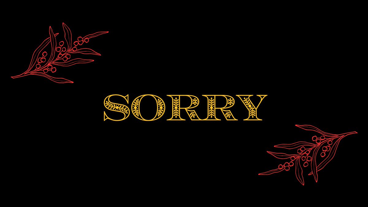 Today is Sorry Day. I acknowledge the devastating impact the Stolen Generation has had on First Nations families and communities. It's the eve of Reconciliation Week, a day to reflect on the role we can collectively play in the healing process and moving towards reconciliation.