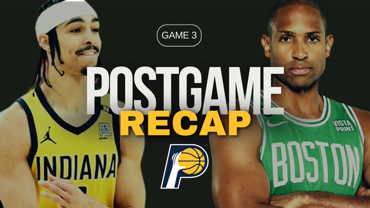 🚨NEW PODCAST🚨

What should be a 2-1 Pacer Series Lead, is now a Celtics 3-0 Lead

<a href="/beegLuka/">beeg Luka</a> joined me to discuss:

-the 2nd half collapse
-Nembhard’s game
-McConnell’s magic
-fouls &amp; reputation
-Carlisle postgame presser
-Myles/Siakam play
-MORE

🔗 linktr.ee/settingthepace