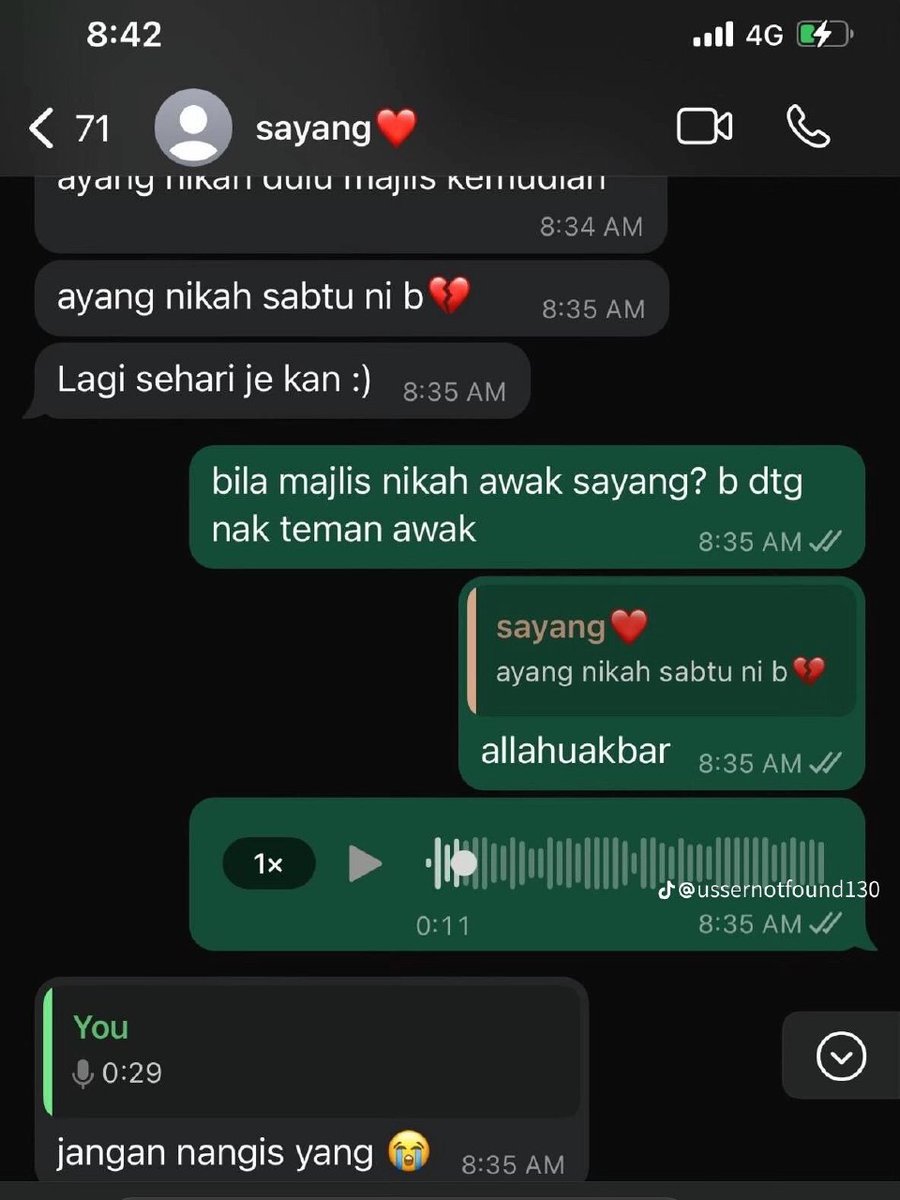 "Mak abah memang suka dia"

Lelaki pasrah, redha teman wanita kahwini orang lain. Terpaksa putus hubungan 💔

Sumber: TikTok ussernotfound130