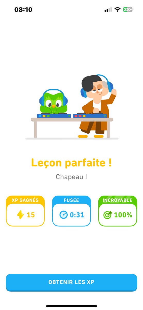 DavidVortex's tweet photo. @DuolingoFrance bonjour , les chiffres sont pas bons Kevin !!!
Ce matin les 5 points do de week-end ne sont pas comptabilisés https://t.co/uUtqt7rtCU