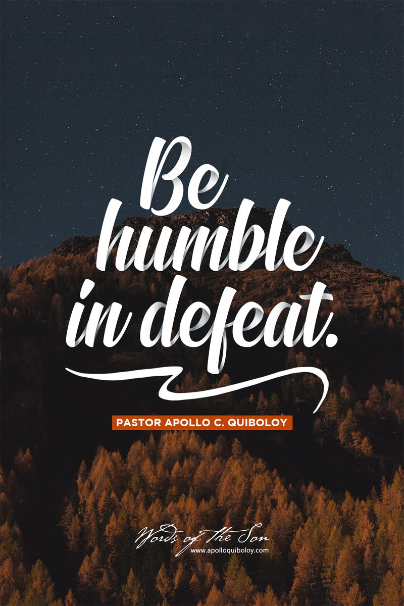 Be humble in defeat.
#Spotlight #SMNI #SonofGod #SonofMan #AppointedSonofGod #AnointedSon #AppointedSon #SonofMan #spiritualenlightenment #Glorification #GlorificationEra #Glorified #spiritualawakening