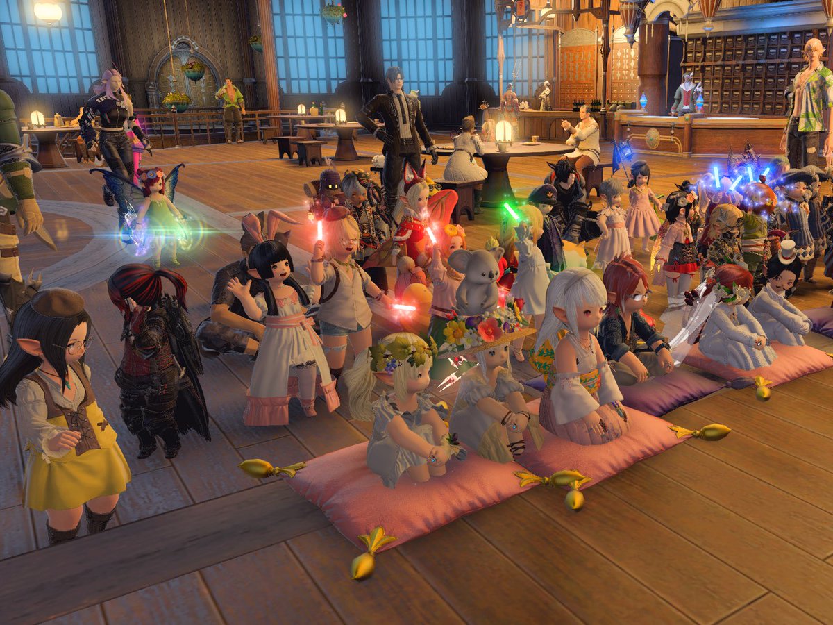 World Lalafell Day was a blast!!
So happy to see many lala!!
Wah! Wah!!

#worldlaladay