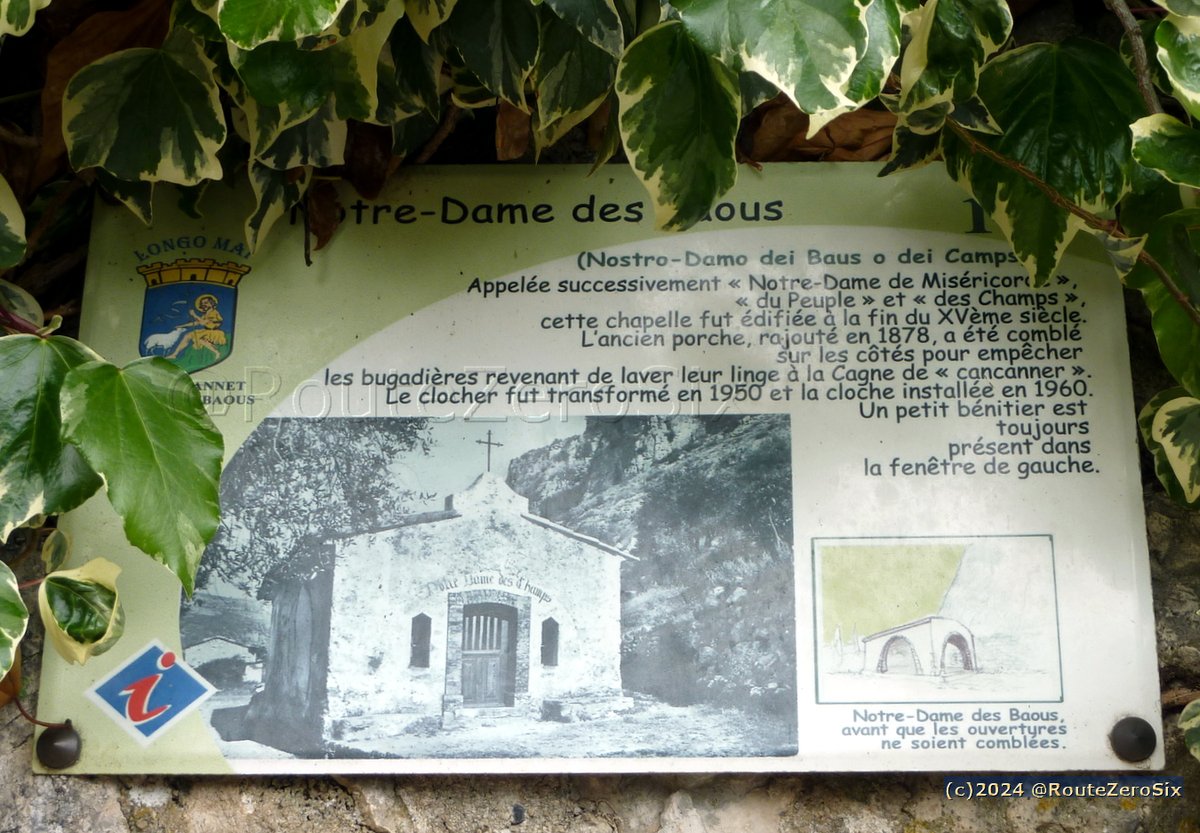 Notre-Dame des Baous à Saint-Jeannet. Cette chapelle édifiée à la fin 15ème siècle, elle a fait l'objet de nombreuses transformations.

#SaintJeannet #PreAlpesdAzur #AlpesMaritimes #CotedAzur #FrenchRiviera #Provence #RegionSud #BaladeSympa