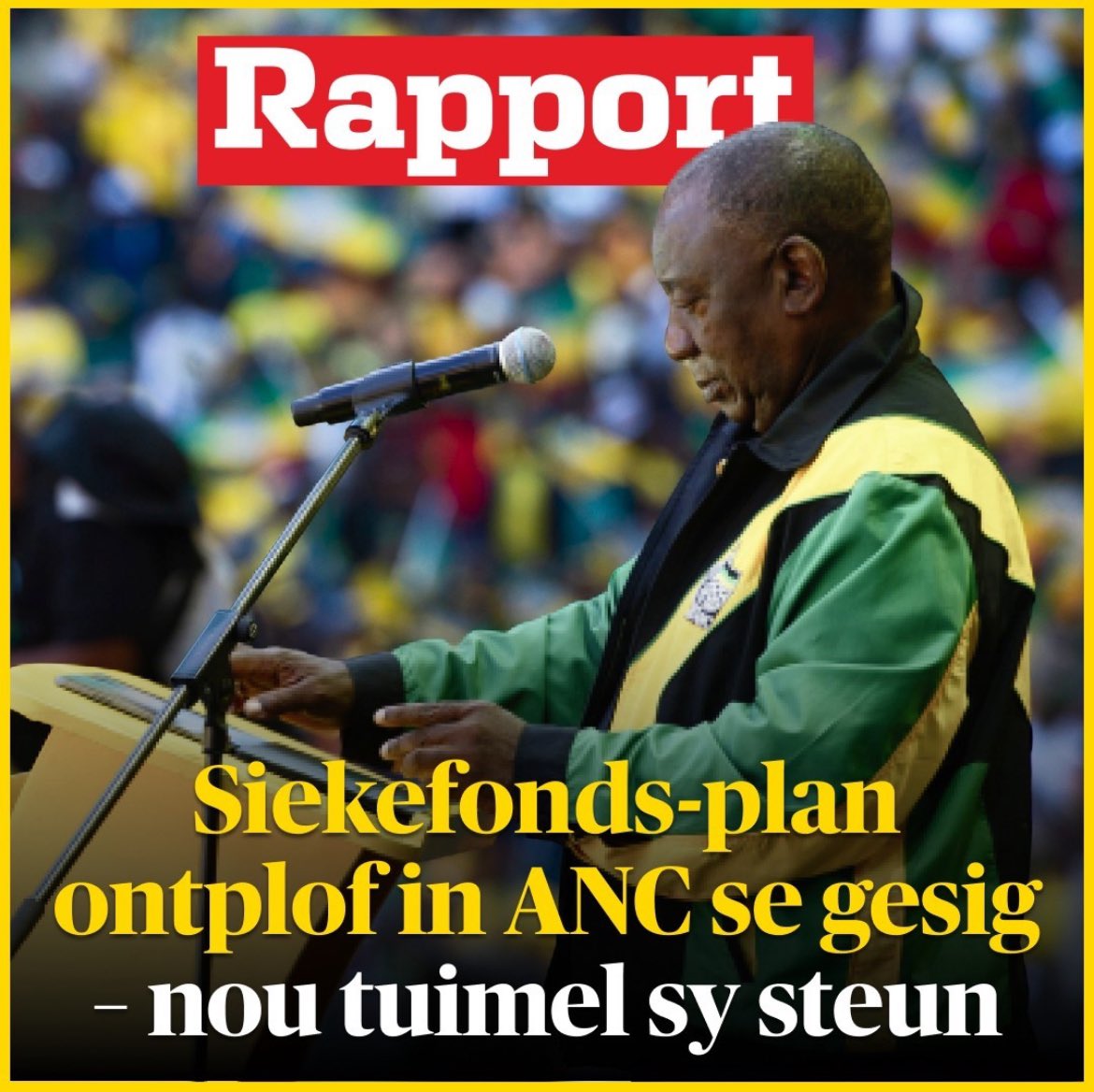 Tyd om die korrupte @ANCParliament se 'tuimel' na ń val te bring! @solidariteit