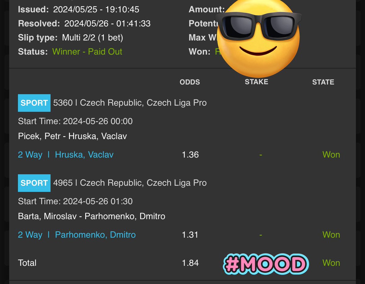 🏆🏆🏆Apologies on the time. Congratulations if you placed the midnight slip. Our 1.84 odds was a B💥💥M. 🤑🤑🤑🐝🐝🐝🍯🍯🍯🥂🥂🥂🌕🌕🌕
